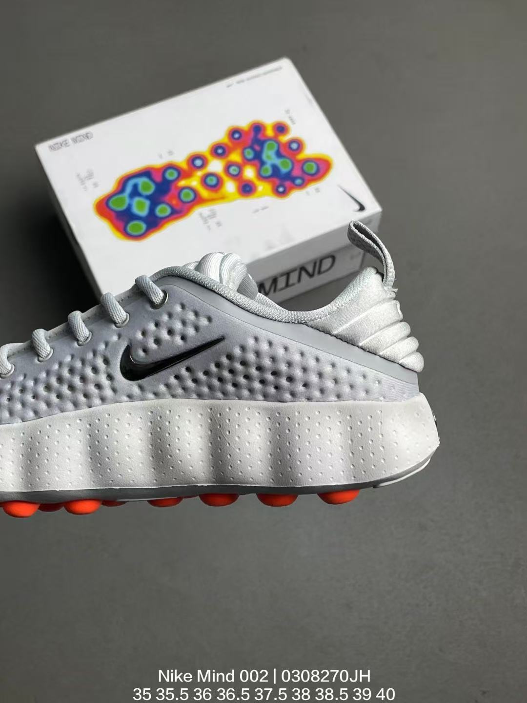 Nike Mind 002 Lace-Up Sneakers – Grey
