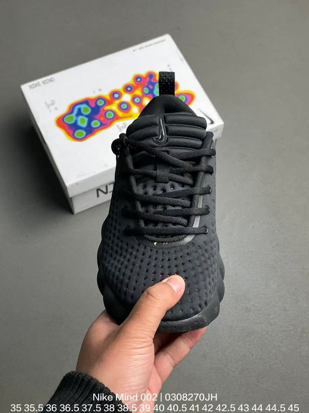 Nike Mind 002 Lace-Up Sneakers – Grey